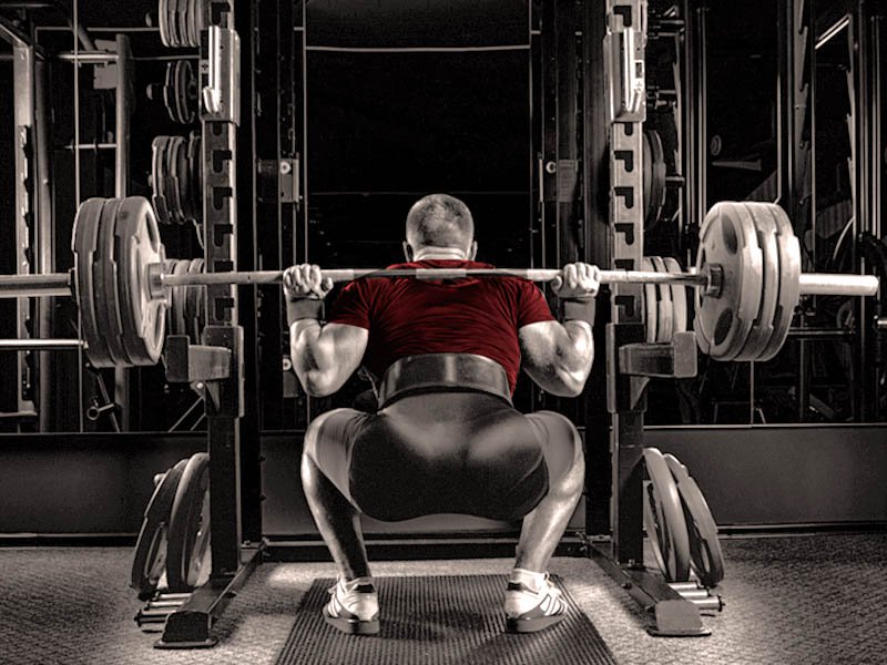 powerlifting high bar squat